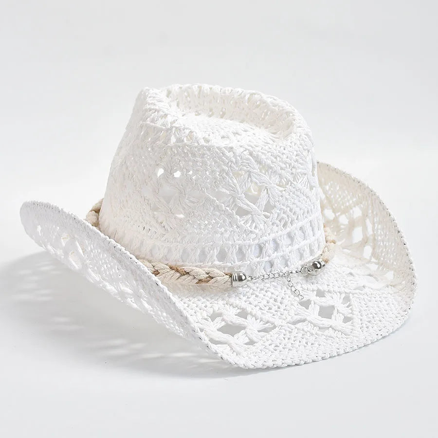 Coastline Crochet Western Hat