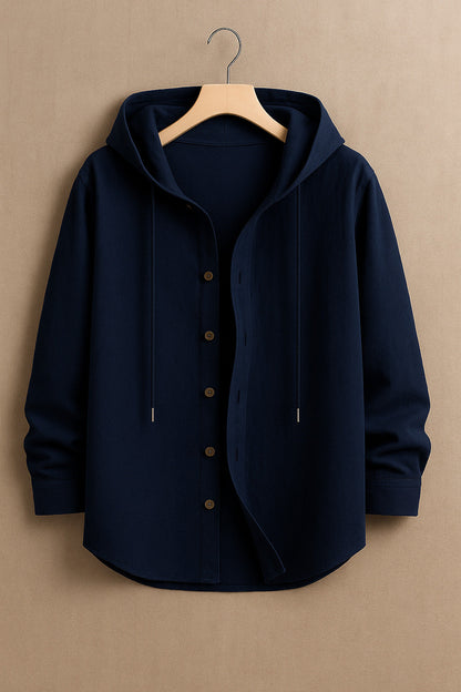 Matteo Soft Hooded Shirt
