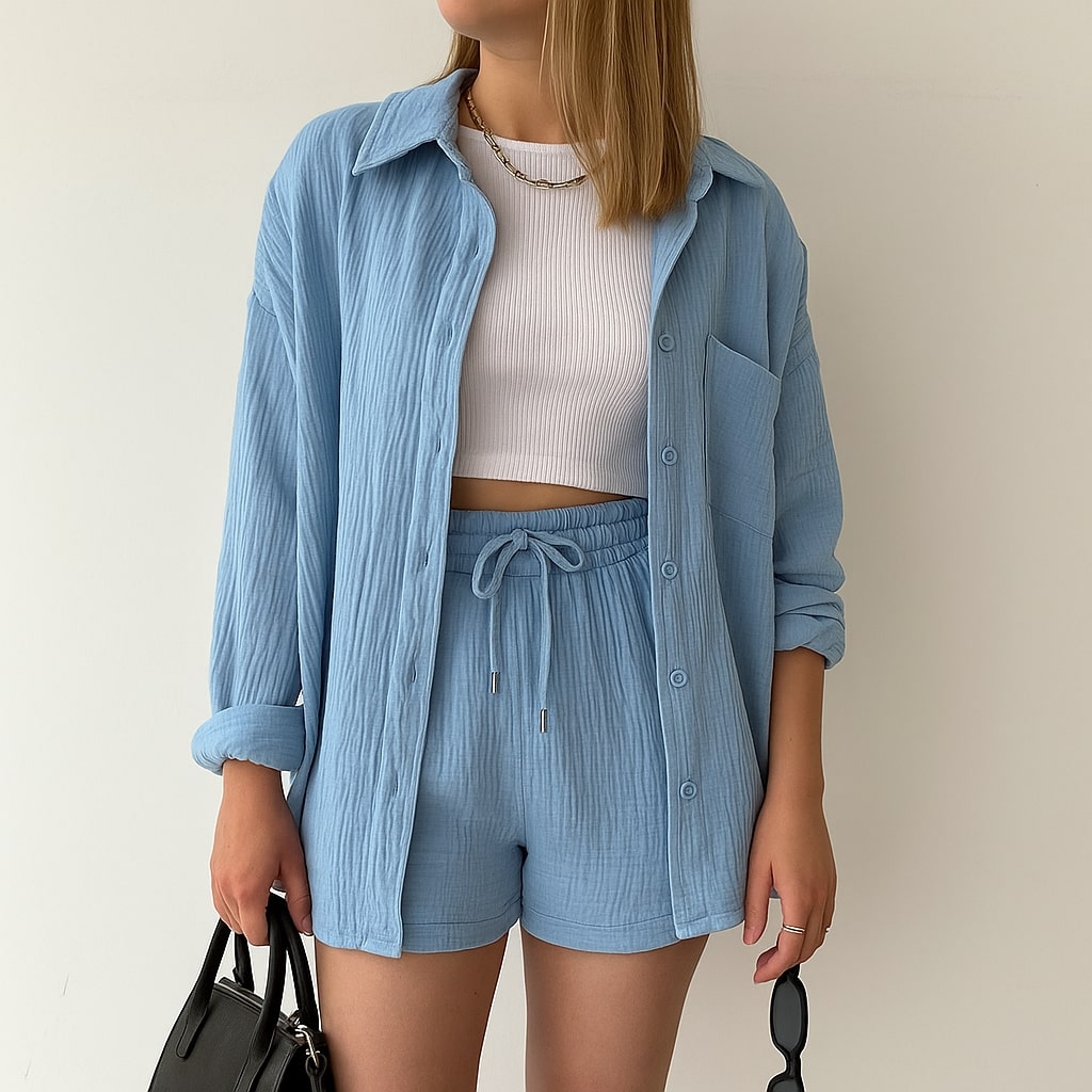 Rhea Gauze Summer Set