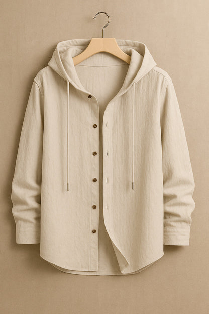 Matteo Soft Hooded Shirt