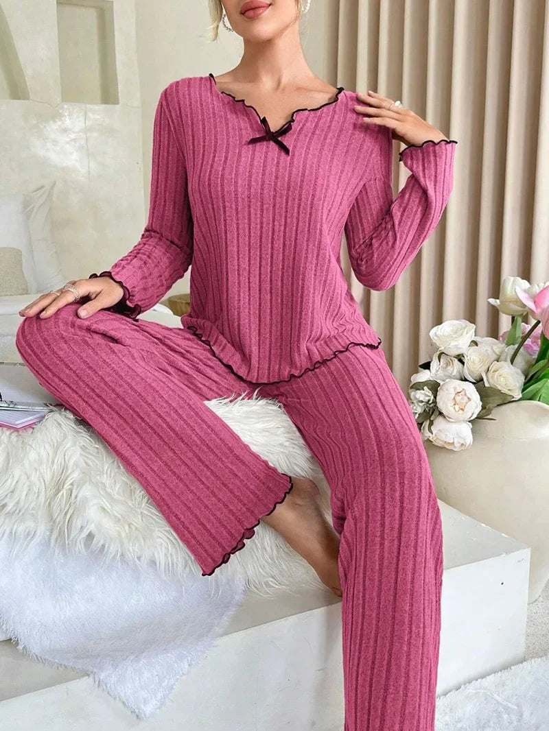 Bella Ribbed Sleepwear
