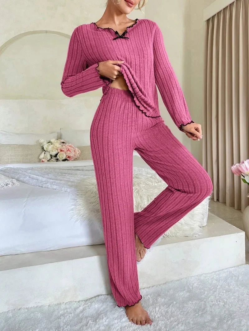 Bella Ribbed Sleepwear