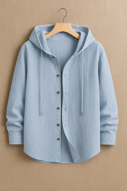 Matteo Soft Hooded Shirt